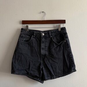 Zara Black Jean Shorts for Women